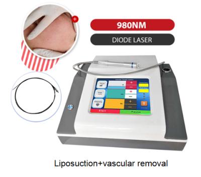 China China factory price 980nm diode diode removal spider vascular vein removal medical skin laser blood vessel therapy machine portable for blood vessels for sale