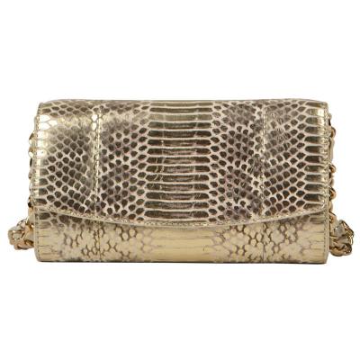 China High Quality Exotic Waterskin Leather Envelope Clutch Bags for sale