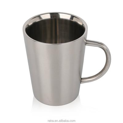 China 12oz Double Wall Classic Stainless Steel Disposable Coffee Mug, Super Good Quality Coffee Cup for sale