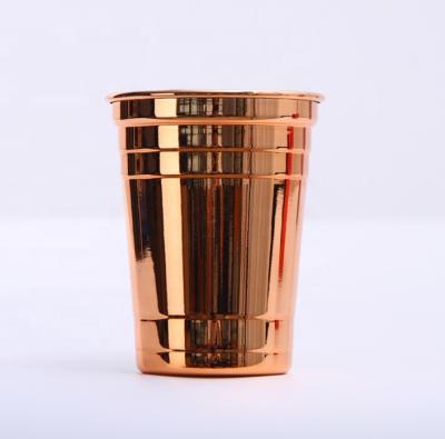 China Sustainable Stainless Steel Part Cups Custom Recycled Metal Mugs , Dishwasher Safe for sale