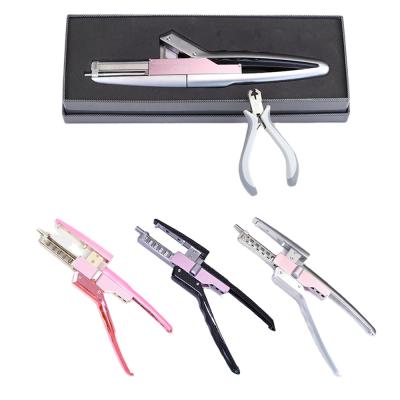 China To Connect With 6D Hair Extensions 2021 New Hair Extension Method 6D 5 Rows 10 Rows Professional Use Hair Extension Tools For Salon 6D Hair Machine for sale