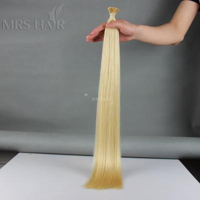 China Hot Selling Soft Hair Indian Straight Hair Soft Cuticle Aligned Virgin Brazilian Nano Micro Remy I Clip Ring Tip Human Hair Extensions for sale