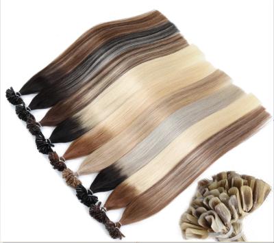 China Virgin Remy Hair Extension Cheap Wholesale 28 Inch Wavy Peruvian Malaysian Human Blonde U Tip Human Hair Russian Remy Human Hair Straight Hair Extension for sale