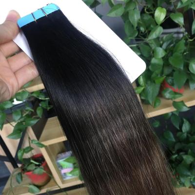 China Silky Straight Wave Russian Ombre 613 Double Sided Virgin Hair Indian Ins Invisible Remy Natural Hair Tape In Hair Extensions for sale