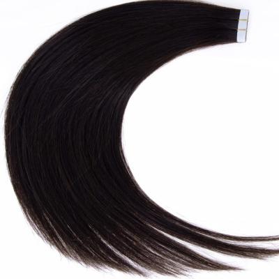 China Factory Price Look High Quality Silky Straight Natural Virgin Virgin Brazilian Hair Extensions Tape In Hair Tape On Hair for sale