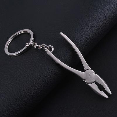 China Korean souvenir shop customized creative tool vise simulation gift key chain for sale