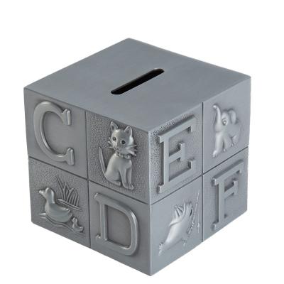 Cina China Manufacturer Rubik's Cube Piggy Bank Metal Opens Tourism Souvenir Piggy Bank Gifts Toys Decoration in vendita