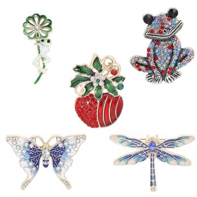 China Africa Christmas Metal Badges, Wholesale Animal Badges, Wholesale Christmas Brooch for sale