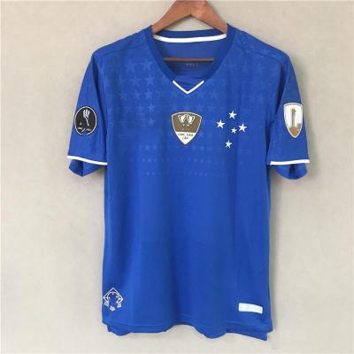 China Free Shipping High Quality Brazil Soccer Jersey Club Soccer Shirt Sets 2019-2020 for sale