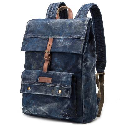 China 2022 Sale Top Canvas Water Resistant Vintage Canvas Backpack Unisex Teenage Backpack School Backpack for sale