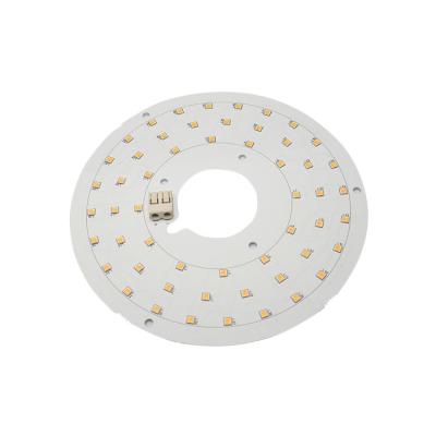 China China Customized High Quality No Blinking 16W 120Lm/W AC 220v Round Driverless Led PCB Board For Ceiling Light And Down 635X1000 for sale