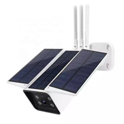 China Waterproof/1080P CCTV Camera 4G Sim Card Waterproof Wireless IP Low Power Solar Panel Solar PIR Outdoor Wifi Security Camera for sale