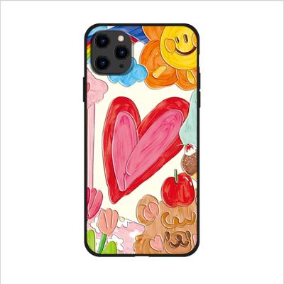 China Protection Custom Design Logo 3D UV Printing Soft Phone Case Cover TPU Silicone Back Cover For iPhone 11 iPhone 12 iPhone X for sale