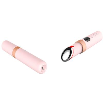 China Mini Portable Intelligent Electric Ion Massager Electric Eye Massager Anti-puffiness Electric Eye Revitalizer Rechargeable Eye Massager for sale