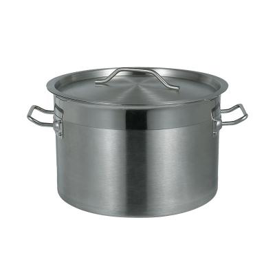 China Sustainable Factory Supply Directly Stainless Steel Soup And Stock Pot With Lock for sale