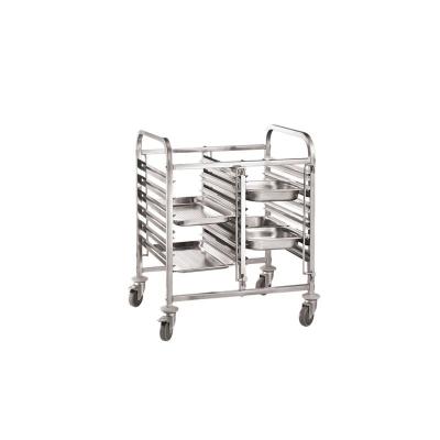 China Commercial Kitchen In Stock Stainless Steel Bakery Equipment Cart for sale