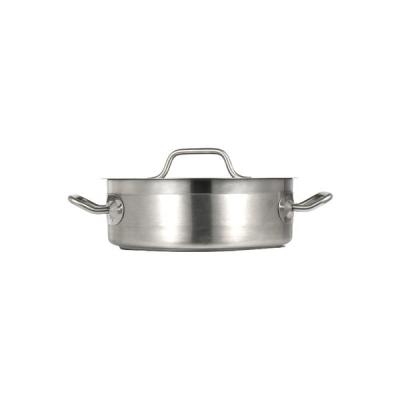 China Sustainable Single Handle Soup Non Stick Stainless Steel Milk Cooking Pot for sale