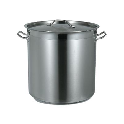 China Factory Stocked Hot Sale 50L Stock Pot For Hotel And Restaurant Kitchen for sale