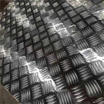 China Construction China Supplying Big Common Five Rib Pattern Embossed Aluminum Sheet For Construction Purpose for sale