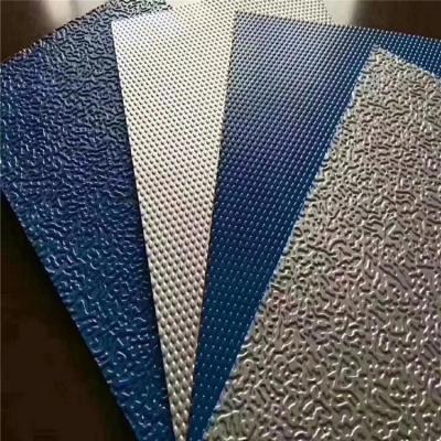 China Decoration Stucco Sheet Construction Price 1100 Aluminum Embossed Aluminum Sheet For Engineer Machinery Use for sale