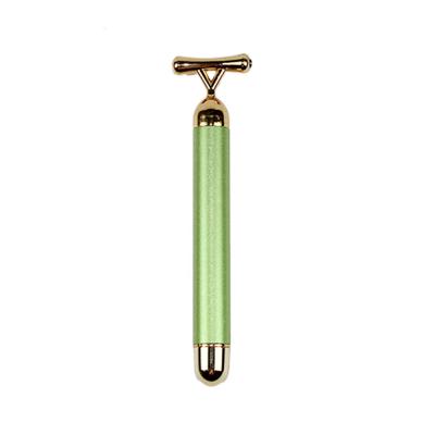 China Skin Tightening Ins Style Firming Home Use Tightening Wrinkle Stick Mini Slimming Face 24k Gold Energy Beauty Bar Face Massager Vibrator for sale