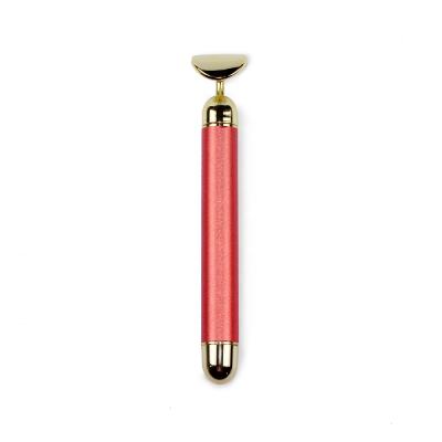 China Skin Tightening Instant Sale Design Waterproof Skin Detox Reduce Sensitivity Nutrient Main-in Massage 24K Gold Face Roller for sale