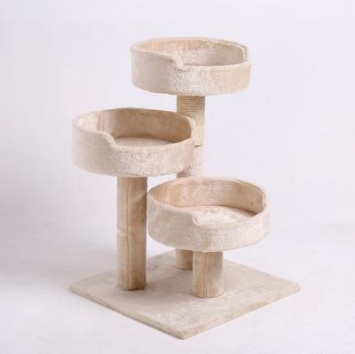 China China Sustainable Pet Factory Wholesale Good Material Cat Scratch Tree for sale