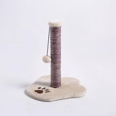 China Viable Sisal Cat Tree Scratching Post Playing Play Ball for sale