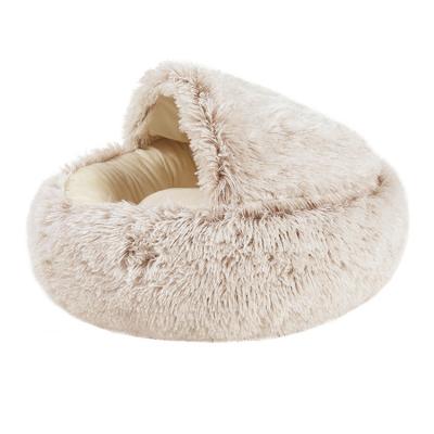 China Wholesale Breathable Soft Touch Plush Long Pet Bed For Cat Dog And Other Small Animals for sale