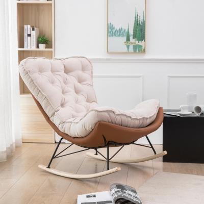 China Modern swing rocking chair for living room and bedroom for sale