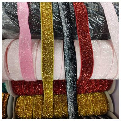 China Various sizes and colors single face stretch nylon velvet ribbon for garment for sale