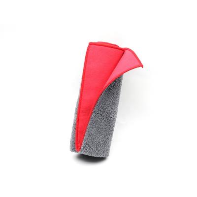 China MIcrofiber CR 2022 New Double Side Auto Suede Coral Fleece Fabric Car Cleaning Double Detailing Microfiber Towels For Car Care for sale