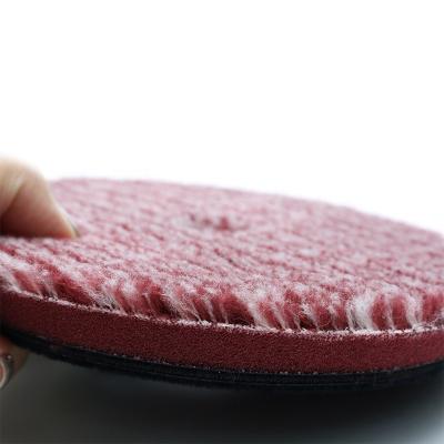 China Wool CR Auto Detailing Washing Sponge Car Polishing Polish Pads Auto Detailing Polishing Pads for sale