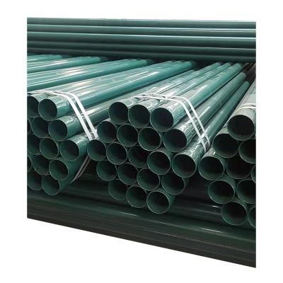 China Structure Pipe Wholesale Cheap Price Wear Resistant Plastic Compound Coated Steel Pipe for sale