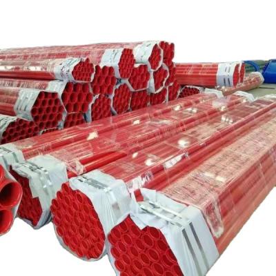 China Structural Pipe Manufacturer Wholesale Plastic Coated Steel Pipe for sale