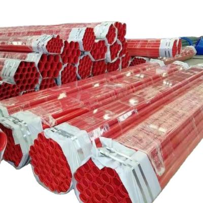 China Structure Pipe Manufacturer Supply Plastic Lined Steel Pipe Plastic Lined Compound Steel Pipe for sale