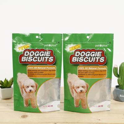 China ANTI-STATIC Professional PET Sealer Color Printed Plastic Flat Bottom Pet Food Packaging Bag Custom Compostable Plastic Bag for sale