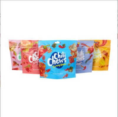 China ANTISTATIC Aluminum Foil Food Grade Custom Plastic Self Standing Convenient Candy Bag for sale