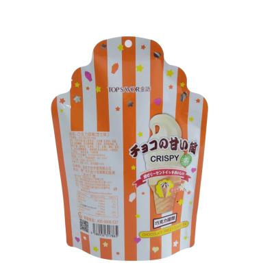 China Custom Design Unique Hot Sale Flexible Plastic Snack Food Security Packaging For Food Bag for sale