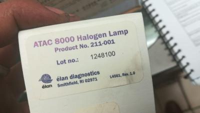 Chine Elan ATAC 8000 Halogen Lamp 12V 35W PN211-001 à vendre