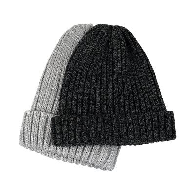 China Fashion Style Customized Fashion Wholesale Acrylic Knitted Warm Men's Winter Beanie Hat for sale