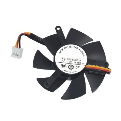 China Original brand new GTX1050/1050TI FS1250-S2053A 12V 0.19A 3-wire fan graphics card for sale