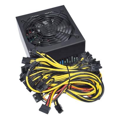 China SENLIFANG 2400W Desktop PC Support 8 High End Graphics Cards Power Supply For Professional PSU Computer Server. of the ATX machine in stock for sale