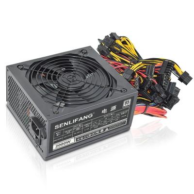 China SENLIFANG 2000W Support 8 GPU PC Desktop Power Supply for Professional PSU Computer Server of machine ATX in brand new running for sale