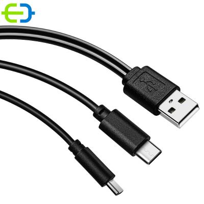 China MP3 / MP4 Player 2 in 1 Type-C Charging Cable  Micro 5P charging cable gift data cable for sale