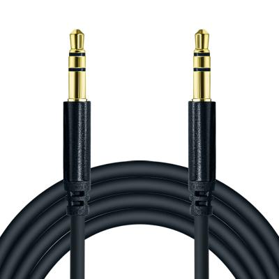 China Audio input 1M 3.5mm Headphone Jack Cable 3.5 mm Male to Male  Car Speaker MP4 for sale