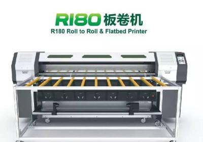 China UV de machinecmyk Witte kleur van de hybirdprinter voor pvc-raadsdruk Te koop