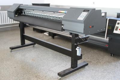 China High Speed 64'' Eco Solvent Inkjet Printer , 2880 Dip Solvent Based Printer for sale