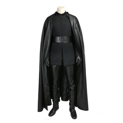 China High Quality 1:1 Cotton Reproduction Fits The Last Jedi Cloth Movie 8 Kylo Ren Cosplay Costume for sale