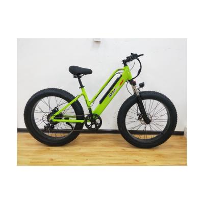 China Aluminum alloy 36V500W brushless motor professional manufacturing electric bicycle for sale